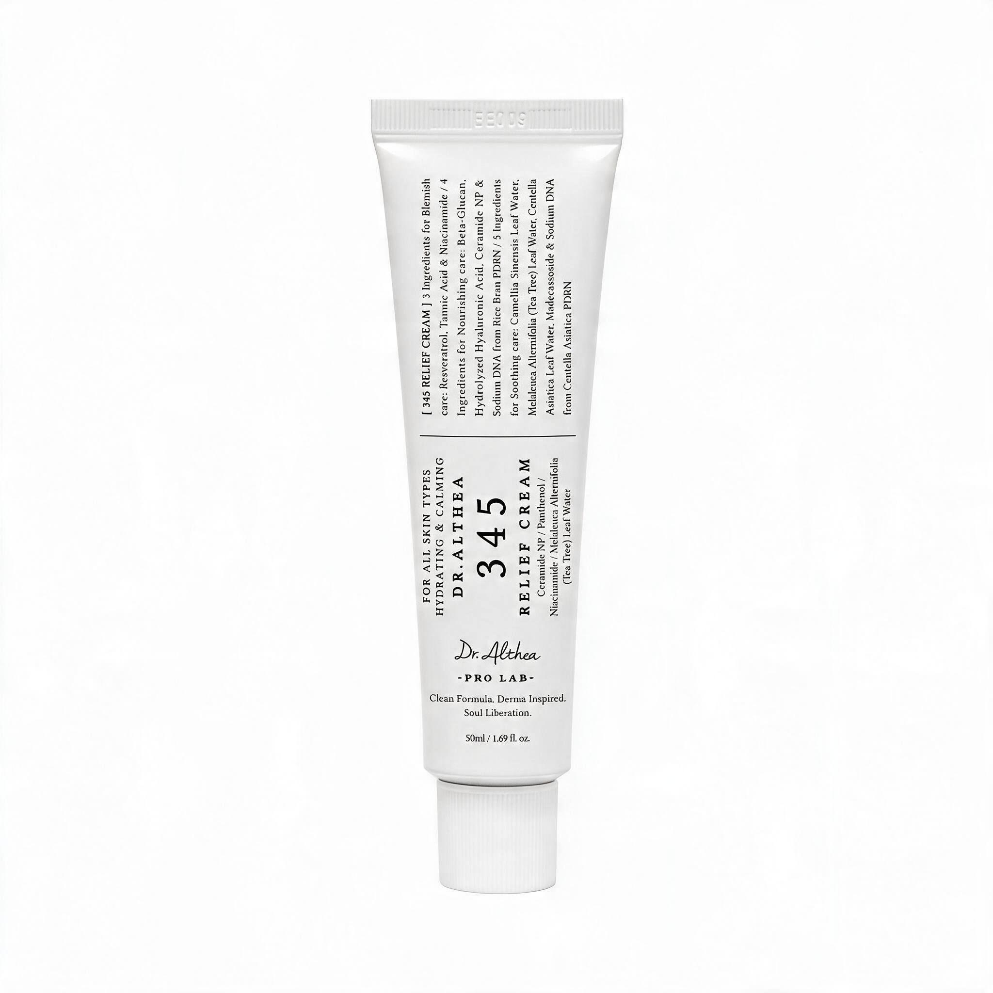Dr.Althea 345 Relief Cream, Korean Skincare